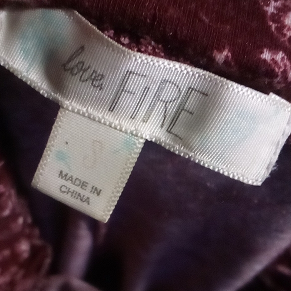 - "Love Fire" boho print  flare pants - Picture 14 of 15